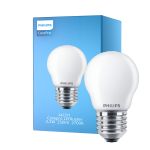 Philips Corepro LED Lustre E27 Boule Dépolie 2.2W 250lm - 827 Blanc Très Chaud | Équivalent 25W