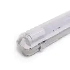 Noxion Réglette LED Étanche Boîtier Vide  Poseidon V2.0 incl. 1x Noxion Tube LED T8 Standard Output 19W 2300lm - 840 Blanc Froid | 150cm