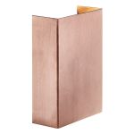Nordlux Fold 10 Wandlamp Koper Bruin Up & Down 7.5W 225lm - 830 Warm Wit