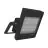 Ledvance LED Floodlight High Mast Aluminium Zwart 280W 36000lm 110X30D - 740 Koel Wit | IP66 - Asymmetrisch - Excl. Driver