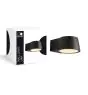 D'Lite Wandlamp Lira Zwart 7W 600lm 830 Warm Wit | IP54